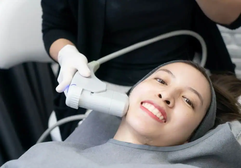 HIFU treatment Selly Oak in progress
