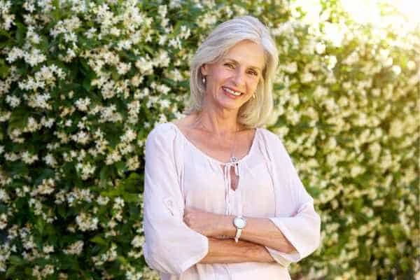 Older woman happy with urinary incontinence treatment Selly Oak
