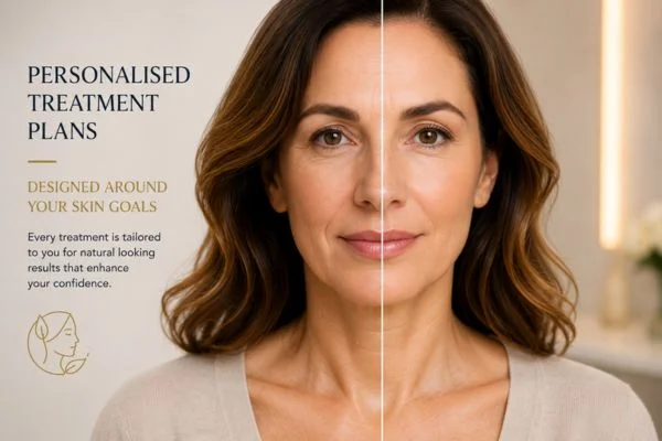 Before and after results of Collagen Lift Therapy Selly Oak