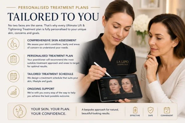 book a consultation about your ultimate lift and tighten treatment Selly Oak
